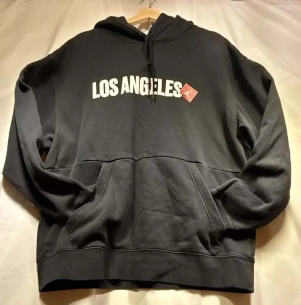 Jordan Los Angeles Pullover Hoodie Black DD8066-010 Size XL